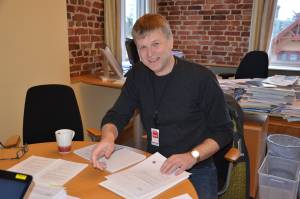 Levard Olsen-Hagen, jurist og organisasjonesekretær i SAFE, var SAFEs representant i møtet med NOG.