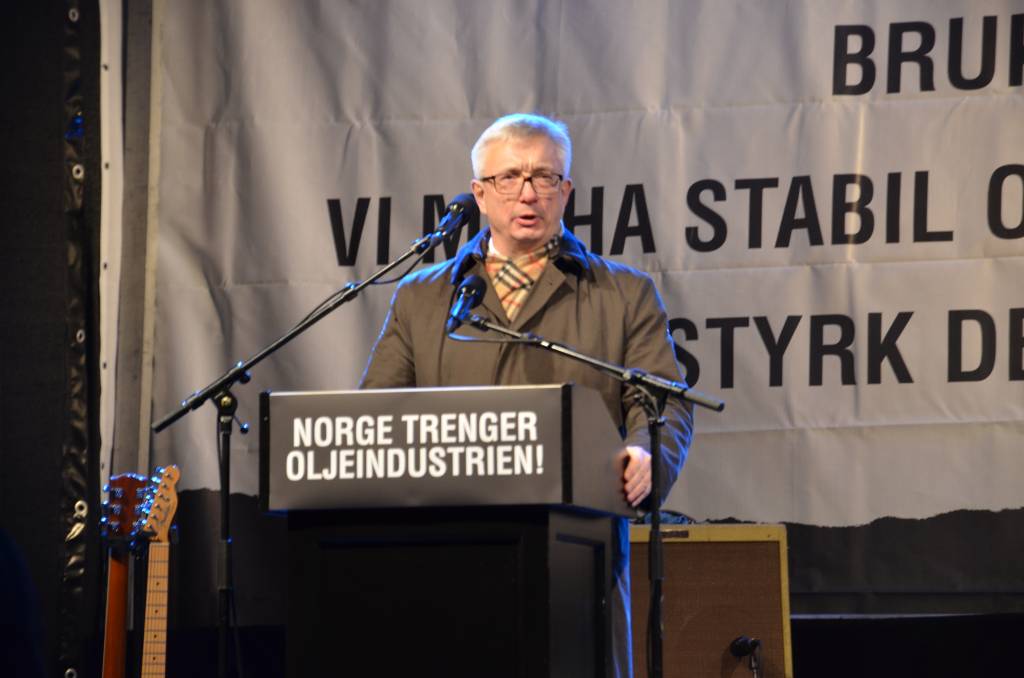 Direktør i Norsk olje og gass, Karl Eirik Schjøtt-Pedersen, trodde ikke oljeindustrien ville få noen opptur før i 2018..