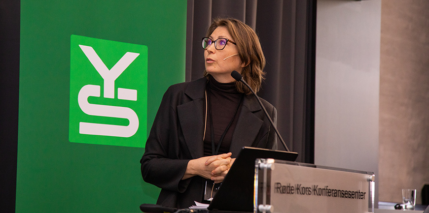 YS' sjeføkonom Merete Onshus. Foto: Thomas Brun/NTB Kommunikasjon