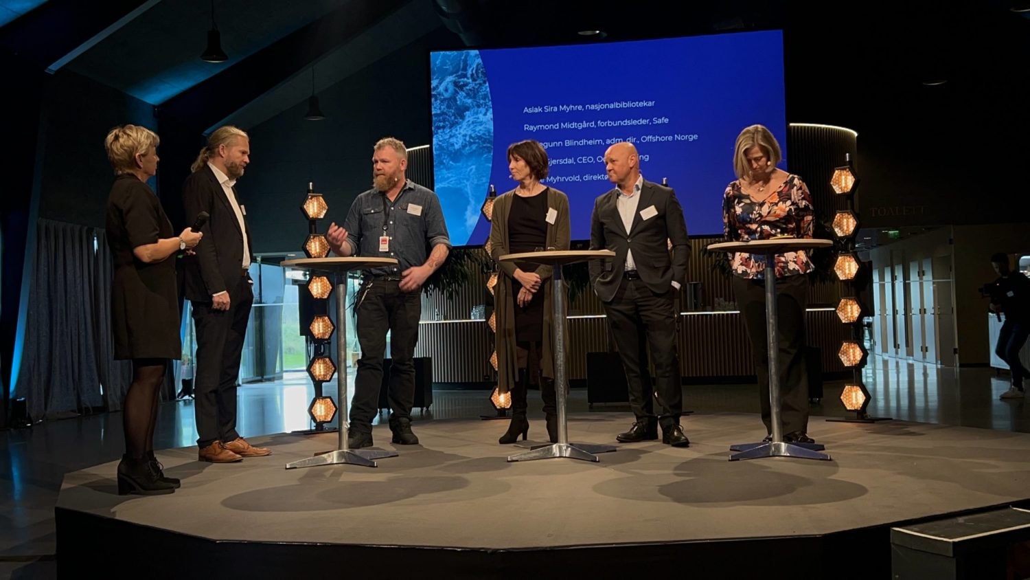 Debatt på Topplederkonferansen 2024 Foto: Rebecca Bjerga